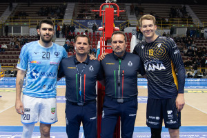 capitani Mozic e Bayram