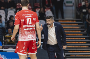Le indicazioni del Capo Allenatore di Piacenza Dante Boninfante, per Francesco Comparoni.