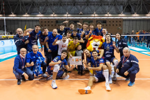I giocatori di RAVENNA esultano a fine partita