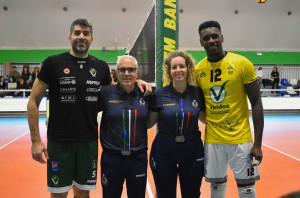 I capitani con gli arbitri