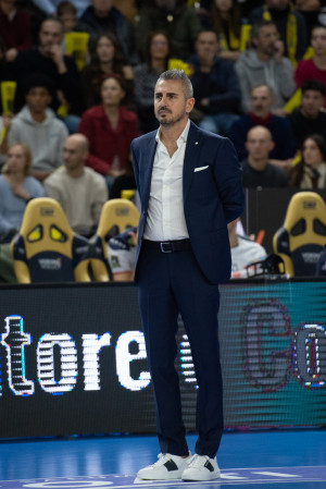 Ortenzi durante la gara