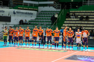 Brescia schierata pre-match