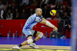 Marko Sedlacek in ricezione. 