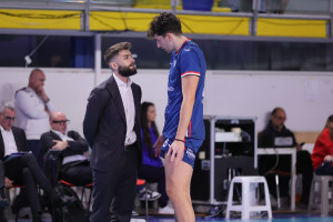 Coach Petrella e Compagnoni a dialogo