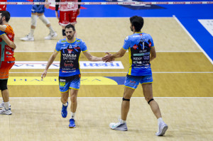 L'intesa tra Amir Mohammad Golzadeh e Marco Falaschi.
