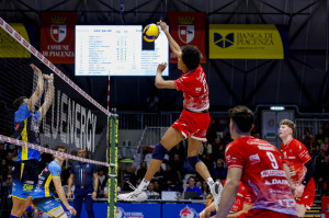 L'esordio in SuperLega di Daniel Iyegbekedo con la maglia di Gas Sales Bluenergy Piacenza.
