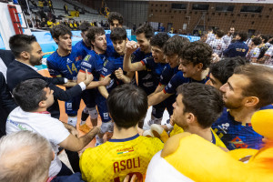 I giocatori di Ravenna esultano a fine partita