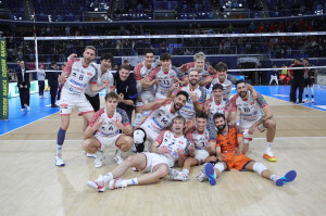 Esultanza finale Allianz Milano
