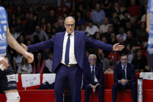 Marcelo Mendez, allenatore di Trento. 