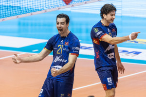 Valkinov e Bartolucci esultano