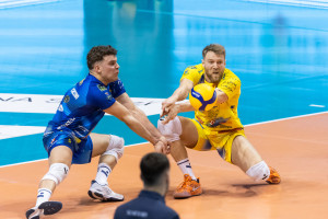 Benedicenti e Terpin in ricezione