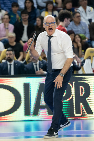 Medei durante la gara