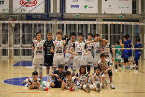Itas Trentino festeggia la vittoria per 2 a 1 ai danni di MA Acqua S.Bernardo Cuneo