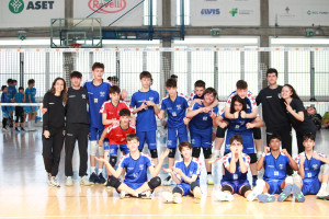 Vero Volley Monza festeggia la vittoria per 2 a 1 contro Cucine Lube Civitanova