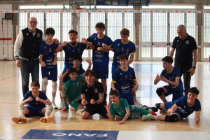 La foto finale di Cuneo, vittoriosa per 3 a 0 contro Milano