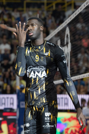 Keita esulta dopo un punto