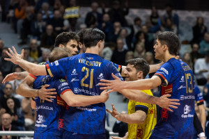 I giocatori di Ravenna esultano