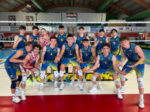 Itas Trentino festeggia la vittoria contro Sorrento