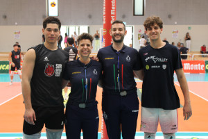Filippo Dionigi ed Edoardo Bevini, capitani di Perugia e Reggio Emilia