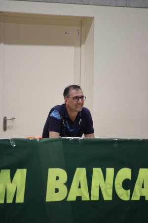 Riccardo Michieletto assiste alla gara