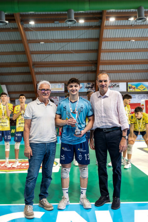 Federico Menchetti con Luciano Serenelli e Massimo Righi