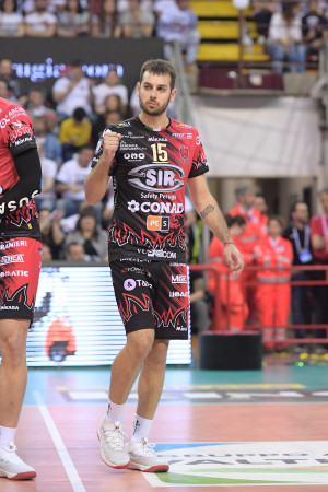 De Cecco festeggia un punto