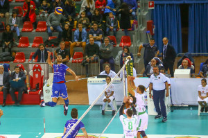 Attacco dello schiacciatore Stefano Gozzo - GoldenPlast Potenza Picena