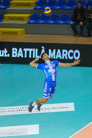 Lo schiacciatore Kaio Silvestre De Oliveira Ribeiro - Aurispa Alessano 