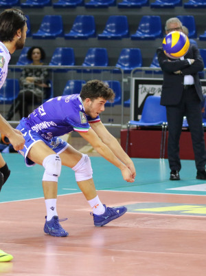 Ricezione del libero Francesco D'Amico - GoldenPlast Potenza Picena