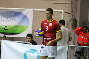 Samuele Aprile in battuta