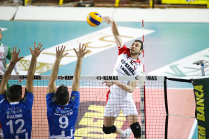 Michele Grassano in attacco