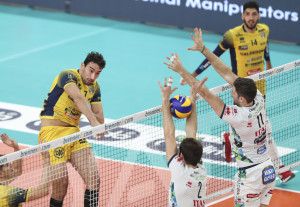 Primo tempo di Birarelli