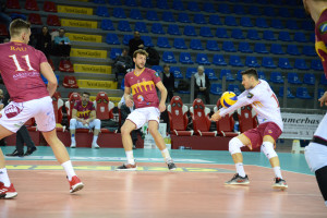 Ricezione del libero Cristian Rizzi - Roma Volley