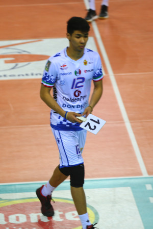 il palleggiatore LAVANGA Antonio Jun - GoldenPlast Potenza Picena
