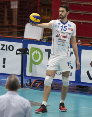 Luca Borgogno in battuta