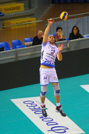 Battuta dello schiacciatore Matteo Paoletti - GoldenPlast Potenza Picena