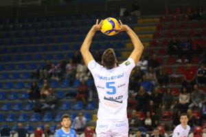 Alzata del palleggiatore Pier Paolo Partenio - GoldenPlast Civitanova 