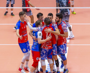 Esultanza sestetto  ViviBanca Torino