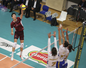 Michieletto in attacco