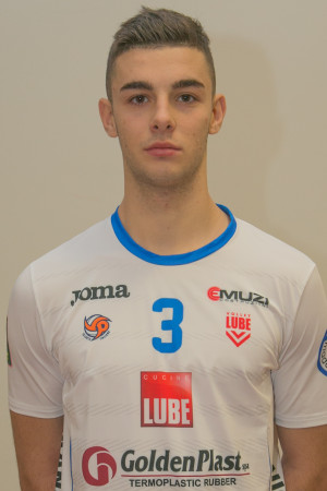 Il libero Giacomo Giorgini - GoldenPlast Civitanova