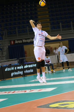 Il palleggiatore Azaria Gonzi - GoldenPlast Civitanova