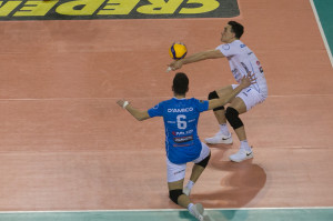 Ricezione dello schiacciatore Piervito Disabato - GoldenPlast Civitanova