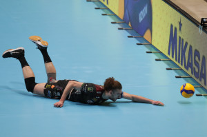 Rychlicki non riesce nella difesa