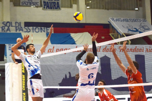 Palleggio di Putini per primo tempo di Marra