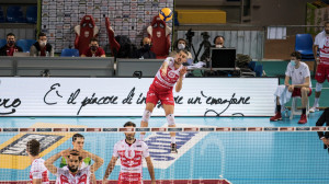 Servizio palleggiatore Michele Baranowicz