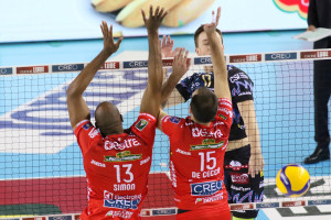 Sir Safety Conad Perugia - Giocata schiacciatore Oleh Plotnytskyi