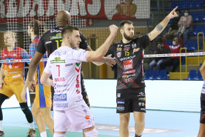 Esultanza Balaso e De Cecco