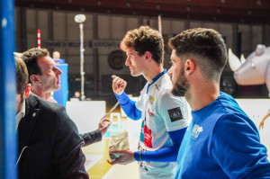 Colussi a confronto col suo bomber