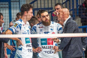 De Cecco con i due centrali