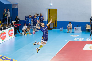 Erminio Russo in battuta